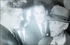Photo of JFK at Turner Hall.